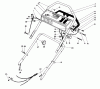 Toro 16771 - Lawnmower, 1983 (3000001-3999999) Listas de piezas de repuesto y dibujos HANDLE ASSEMBLY