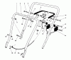 Toro 16775 - Lawnmower, 1984 (4000001-4999999) Listas de piezas de repuesto y dibujos HANDLE ASSEMBLY