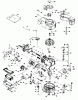 Toro 16775 - Lawnmower, 1987 (7000001-7999999) Listas de piezas de repuesto y dibujos ENGINE TECUMSEH MODEL NO. TVS100-44012A (USED ON UNITS WITH SERIAL NO. 7001848 & UP)