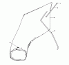 Toro 16775 - Lawnmower, 1988 (8000001-8022965) Listas de piezas de repuesto y dibujos GIANT BAGGING KIT NO. 29-9750 (OPTIONAL)