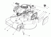 Toro 16780 - Lawnmower, 1983 (3000001-3999999) Listas de piezas de repuesto y dibujos ENGINE ASSEMBLY