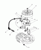 Toro 16780 - Lawnmower, 1983 (3000001-3999999) Listas de piezas de repuesto y dibujos FLYWHEEL & MAGNETO ASSEMBLY