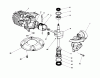 Toro 16785 - Lawnmower, 1986 (6000001-6999999) Listas de piezas de repuesto y dibujos CRANKSHAFT ASSEMBLY ENGINE 47PE4 (USED ON UNITS WITH SERIAL NO. 6000101-6004101) ENGINE 47PF5 (USED ON UNITS WITH SERIAL NO. 600