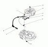 Toro 16785 - Lawnmower, 1986 (6000001-6999999) Listas de piezas de repuesto y dibujos FLYWHEEL & MAGNETO ASSEMBLY ENGINE 47PE4 (USED ON UNITS WITH SERIAL NO. 6000101-6004101) ENGINE 47PF5 (USED ON UNITS WITH SERIAL