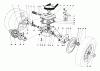 Toro 16785 - Lawnmower, 1986 (6000001-6999999) Listas de piezas de repuesto y dibujos GEAR CASE ASSEMBLY