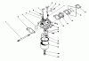 Toro 16785 - Lawnmower, 1987 (7000001-7999999) Listas de piezas de repuesto y dibujos CARBURETOR ASSEMBLY (ENGINE NO. 47PF5) (ENGINE NO. 47PG6)
