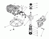 Toro 16785 - Lawnmower, 1987 (7000001-7999999) Listas de piezas de repuesto y dibujos CRANKSHAFT ASSEMBLY (ENGINE NO. 47PF5) (ENGINE NO. 47PG6)