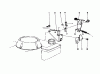 Toro 16785 - Lawnmower, 1988 (8007012-8999999) Listas de piezas de repuesto y dibujos BRAKE ASSEMBLY