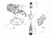 Toro 16785 - Lawnmower, 1989 (9000001-9999999) Listas de piezas de repuesto y dibujos CRANKSHAFT ASSEMBLY (MODEL NO. 47PJ8)