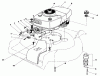 Toro 16793 - Lawnmower, 1988 (8000001-8999999) Listas de piezas de repuesto y dibujos ENGINE ASSEMBLY