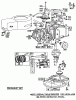 Toro 16870 - Lawnmower, 1980 (0000001-0999999) Listas de piezas de repuesto y dibujos ENGINE MODEL NO. 92908-2055-01 21" HAND PROPELLED (MODEL NO. 16860)