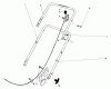 Toro 16890 - Lawnmower, 1982 (2000001-2999999) Listas de piezas de repuesto y dibujos HANDLE ASSEMBLY (MODEL NO. 16880)