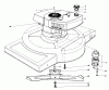 Toro 18015 - Lawnmower, 1979 (9000001-9999999) Listas de piezas de repuesto y dibujos ENGINE ASSEMBLY