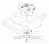 Toro 18017 - Lawnmower, 1979 (9000001-9999999) Listas de piezas de repuesto y dibujos ENGINE ASSEMBLY