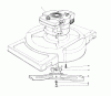 Toro 18017 - Lawnmower, 1980 (0000001-0999999) Listas de piezas de repuesto y dibujos ENGINE ASSEMBLY