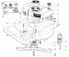 Toro 18085 - Lawnmower, 1980 (0000001-0999999) Listas de piezas de repuesto y dibujos ENGINE ASSEMBLY