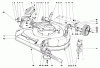 Toro 18208 - Guardian Lawnmower, 1971 (1000001-1999999) Listas de piezas de repuesto y dibujos HOUSING ASSEMBLY MODEL NO. 18257