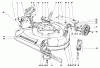 Toro 18208 - Guardian Lawnmower, 1972 (2000001-2999999) Listas de piezas de repuesto y dibujos HOUSING ASSEMBLY MODEL NO. 18257