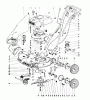 Toro 18221 - Whirlwind Lawnmower, 1968 (8000001-8999999) Listas de piezas de repuesto y dibujos 21" POW-R-DRIVE PARTS LIST