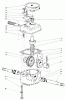 Toro 18221 - Whirlwind Lawnmower, 1968 (8000001-8999999) Listas de piezas de repuesto y dibujos GEAR CASE (21" POW-R-DRIVE)