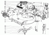 Toro 19250 - Whirlwind Lawnmower, 1969 (9000001-9999999) Listas de piezas de repuesto y dibujos 21" WHIRLWIND H.P. KEY-LECTRIC