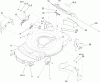 Toro 20005 - 22" Recycler Lawnmower, 2005 (250000001-250999999) Listas de piezas de repuesto y dibujos DECK, SIDE CHUTE AND REAR DOOR ASSEMBLY