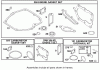 Toro 20010 (R-21P) - Recycler Mower, R-21P, 2001 (210000001-210999999) Listas de piezas de repuesto y dibujos GASKET ASSEMBLY BRIGGS AND STRATTON MODEL 12H802-1776-B1