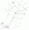 Toro 20011 (R-21OS) - Recycler Mower, R-21OS, 2001 (210000001-210999999) Listas de piezas de repuesto y dibujos HANDLE ASSEMBLY