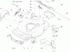 Toro 20017 - 22" Recycler Lawnmower, 2005 (250000001-250999999) Listas de piezas de repuesto y dibujos HOUSING ASSEMBLY