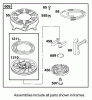 Toro 20023C (R-21S) - Recycler Mower, R-21S, 2001 (210000001-210999999) Listas de piezas de repuesto y dibujos ENGINE BRIGGS & STRATTON MODEL 12H802-1776-B1 #8