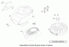 Toro 20033 - Super Recycler Mower, 2003 (230000001-230999999) Listas de piezas de repuesto y dibujos BLOWER HOUSING ASSEMBLY ENGINE BRIGGS AND STRATTON MODEL 123K02-0114-E1