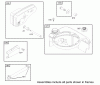 Toro 20036 - Super Recycler Mower, 2004 (240000001-240999999) Listas de piezas de repuesto y dibujos MUFFLER AND FUEL TANK ASSEMBLY BRIGGS AND STRATTON MODEL 123K02-0114-E1