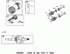 Toro 20041 - 22" Recycler Lawnmower, 2005 (250000001-250999999) Listas de piezas de repuesto y dibujos CRANKSHAFT ASSEMBLY BRIGGS AND STRATTON 125K05-0186-E1