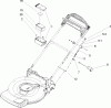Toro 20041 - 22" Recycler Lawnmower, 2005 (250000001-250999999) Listas de piezas de repuesto y dibujos ELECTRIC START ASSEMBLY