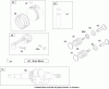 Toro 20047 - 22" Recycler Lawnmower, 2006 (260000001-260999999) Listas de piezas de repuesto y dibujos CRANKSHAFT ASSEMBLY BRIGGS AND STRATTON 125K02-0202-E1