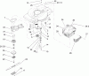 Toro 20047 - 22" Recycler Lawnmower, 2006 (260000001-260999999) Listas de piezas de repuesto y dibujos ENGINE ASSEMBLY