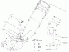 Toro 20048 (SR-21SE) - Super Recycler Mower, SR-21SE, 2001 (210000001-210999999) Listas de piezas de repuesto y dibujos BATTERY AND SWITCH ASSEMBLY