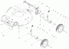 Toro 20053 - Super Recycler Lawn Mower, 2005 (250000001-250999999) Listas de piezas de repuesto y dibujos HEIGHT-OF-CUT ASSEMBLY
