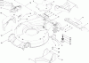Toro 20055 - Super Recycler Lawn Mower, 2007 (270000001-270999999) Listas de piezas de repuesto y dibujos HOUSING ASSEMBLY