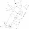 Toro 20060 - Recycler Mower, 1999 (9900001-9999999) Listas de piezas de repuesto y dibujos HANDLE & CONTROLS ASSEMBLY