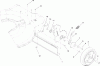 Toro 20064 - 22" Recycler Lawn Mower, 2007 (270000001-270999999) Listas de piezas de repuesto y dibujos REAR AXLE ASSEMBLY
