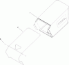 Toro 20067 - 22" Recycler Lawn Mower, 2007 (270000001-270999999) Listas de piezas de repuesto y dibujos GRASS BAG ASSEMBLY