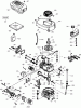 Toro 20073 - 22" Recycler Lawn Mower, 2007 (270000001-270999999) Listas de piezas de repuesto y dibujos ENGINE ASSEMBLY NO. 1 TECUMSEH LV195EA-362089D