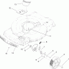 Toro 20074A - 22" Recycler Lawn Mower, 2007 (270000001-270999999) Listas de piezas de repuesto y dibujos FRONT AXLE ASSEMBLY