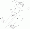 Toro 20093 - Super Recycler Lawn Mower, 2008 (280000001-280999999) Listas de piezas de repuesto y dibujos HANDLE ASSEMBLY