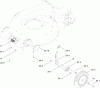 Toro 20095C - Super Recycler Lawn Mower, 2010 (310000001-310999999) Listas de piezas de repuesto y dibujos FRONT WHEEL AND HEIGHT-OF-CUT ASSEMBLY