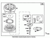 Toro 20101 - Lawnmower, 1991 (1000001-1999999) Listas de piezas de repuesto y dibujos ENGINE BRIGGS & STRATTON MODEL 122702-3188-01 #5