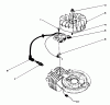 Toro 20106 - Lawnmower, 1991 (1000001-1999999) Listas de piezas de repuesto y dibujos FLYWHEEL & MAGNETO ASSEMBLY (ENGINE MODEL NO. 47PLO-2)