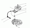 Toro 20106 - Lawnmower, 1992 (2000001-2999999) Listas de piezas de repuesto y dibujos FLYWHEEL & MAGNETO ASSEMBLY (ENGINE MODEL NO. 47PM1-2)