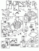Toro 20107 - Lawnmower, 1991 (1000001-1999999) Listas de piezas de repuesto y dibujos ENGINE GTS-150 77-8980 #1